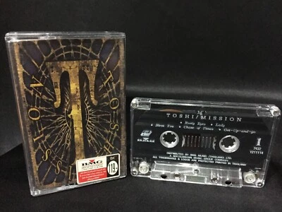 TOSHI Mission Cassette Tape Vocalist X Japan Solo Album (BMG Victor 1994) - Image 1 of 3