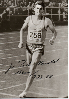 Autograph - Jens-Peter Herold (athletics) - GDR card