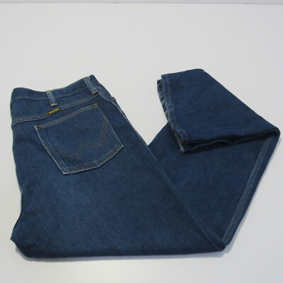 Wrangler Herren Vintage 80er Regular Straight Stretch blau W 36 / L 32 REF (M16233)]