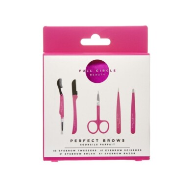 Perfect Eyebrows Precision Kit Verwöhnset Pink - Full Circle Beauty