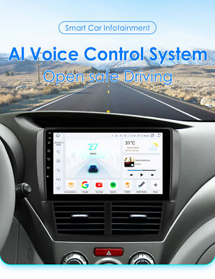 4+64GB Autoradio Android GPS CarPlay für Subaru Forester 2008-12 Impreza WRX STI
