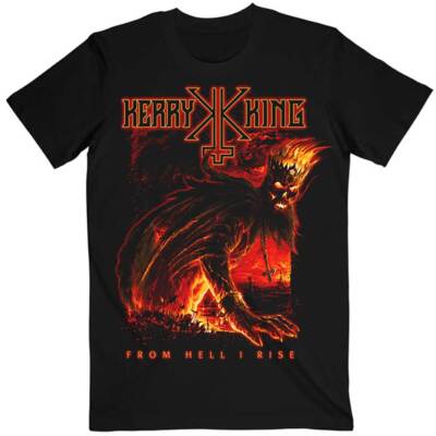 Kerry King 'From Hell I Rise Hell King' (Schwarz) T-Shirt - NEU & OFFIZIELL!