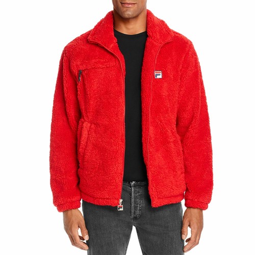 Red Bridgewater Zip Up Fleece Jacket | eBay