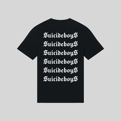 $uicideboy$ ツアーTシャツ G59 Recordsスーサイドボーイズ UICIDEBOY GREY DAY TOUR 2024 T SHIRT Sz LARGE G59 Records