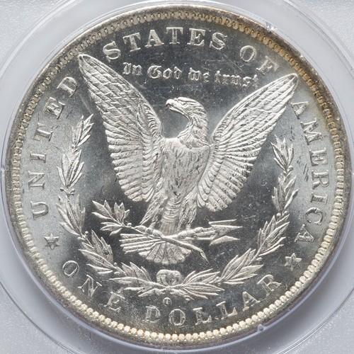 Morgan Dollar 1884-O PCGS MS-64 Deep Mirror Proof-Like! Old PCGS Rattler Slab! - Picture 2 of 4