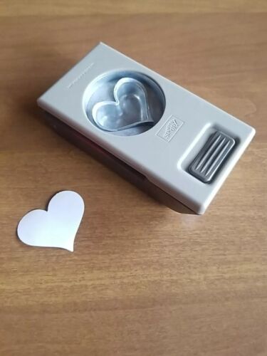 Stampin Up Full Heart Paper Punch Valentine's Day Crafts Love Cards Sweetheart - Picture 3 of 5