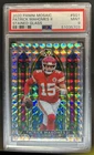 2020 Panini Mosaic Patrick Mahomes II Stained Glass #SG1 Chiefs PSA 9