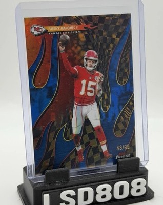 2025 Topps Finest Torchers Patrick Mahomes II Chiefs #T-20 48/99 