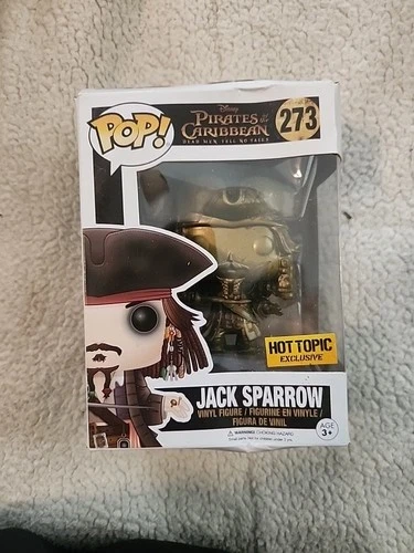 Funko Pop! Vinyl: Disney - Captain Jack Sparrow - Hot Topic (Exclusive) #273