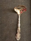 GORHAM STRASBOURG STERLING SILVER Gravy Ladle Plain Bowl 3 Lobe No Monogram