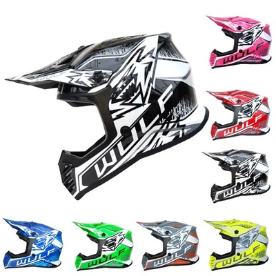 Wulfsport Air-X Kids Motocross MX Helmet Children Motorbike ATV Crash Off Road