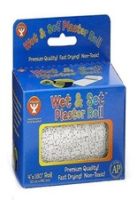 HYGLOSS - WET N SET PLASTER ROLL - 4" X 180" -FAST DRYING, NON TOXIC