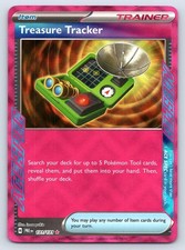 TREASURE TRACKER 131/131 HOLO ACE SPEC RARE SV: PRISMATIC EVOLUTIONS POKEMON NM
