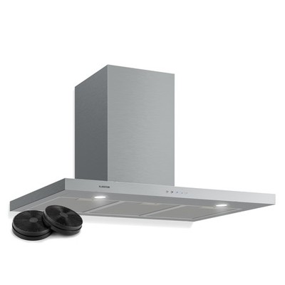 Dunstabzugshaube 90 cm kopffrei 600m³/h Abzugshaube Umluft Kopffreihaube Abluft
