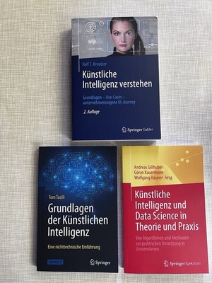 Aktuelle KI Bücher Künstliche Intelligenz Data Science