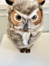 2015 FAO Schwartz Great Horned Owl Plush 14  
