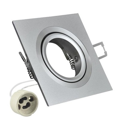 Eckiger Aluminiumrahmen SOUTH OPAL silber sandgestrahlt - 302120