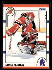1990-91 Score Chris Terreri Rookie New Jersey Devils #239