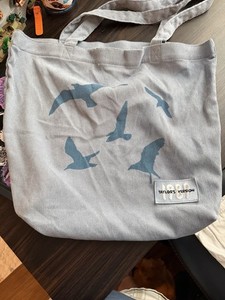 NEW TAYLOR SWIFT Official 1989 (Taylor's Version) Blue Corduroy Tote Bag Seagull