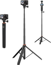 53" Osmo Action Selfie Stick Tripod for DJI Action 5 Pro/4/3, Extendable Handle