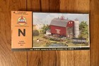 Vintage AHM N-5893 N Scale Barn With Silo Building Kit Collectible Models NIB — photo 1