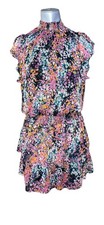 1 State Women’s small floral dress two tiered