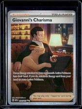 Pokemon SV: Scarlatto e Viola 151 Carisma di Giovanni 204/165