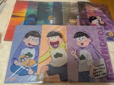 OsomatsuSan Clear File Set 12 Blatt Anime Sammlerstücke für Fans USA