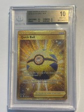 2020 Pokemon - Sword & Shield Quick Ball Secret Rare #216 BGS Pristine 10 on eBay