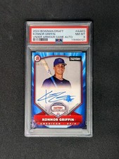 2024 Bowman Draft Konnor Griffin Under Armour Game Auto */199 PSA 8