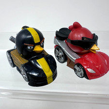 Hasbro Angry Birds Go Telepods Kart Lot Red Chuck Race Car Vehicle Set Of 2