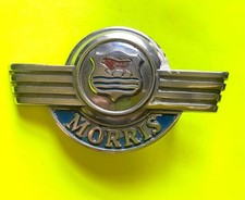 VINTAGE CAR BADGE 1960s Morris Minor bonnet badge