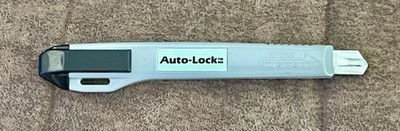 FULLER TOOLS - Retractable Snap-Off Blade - Utility Knife w/ Auto Lock  l k