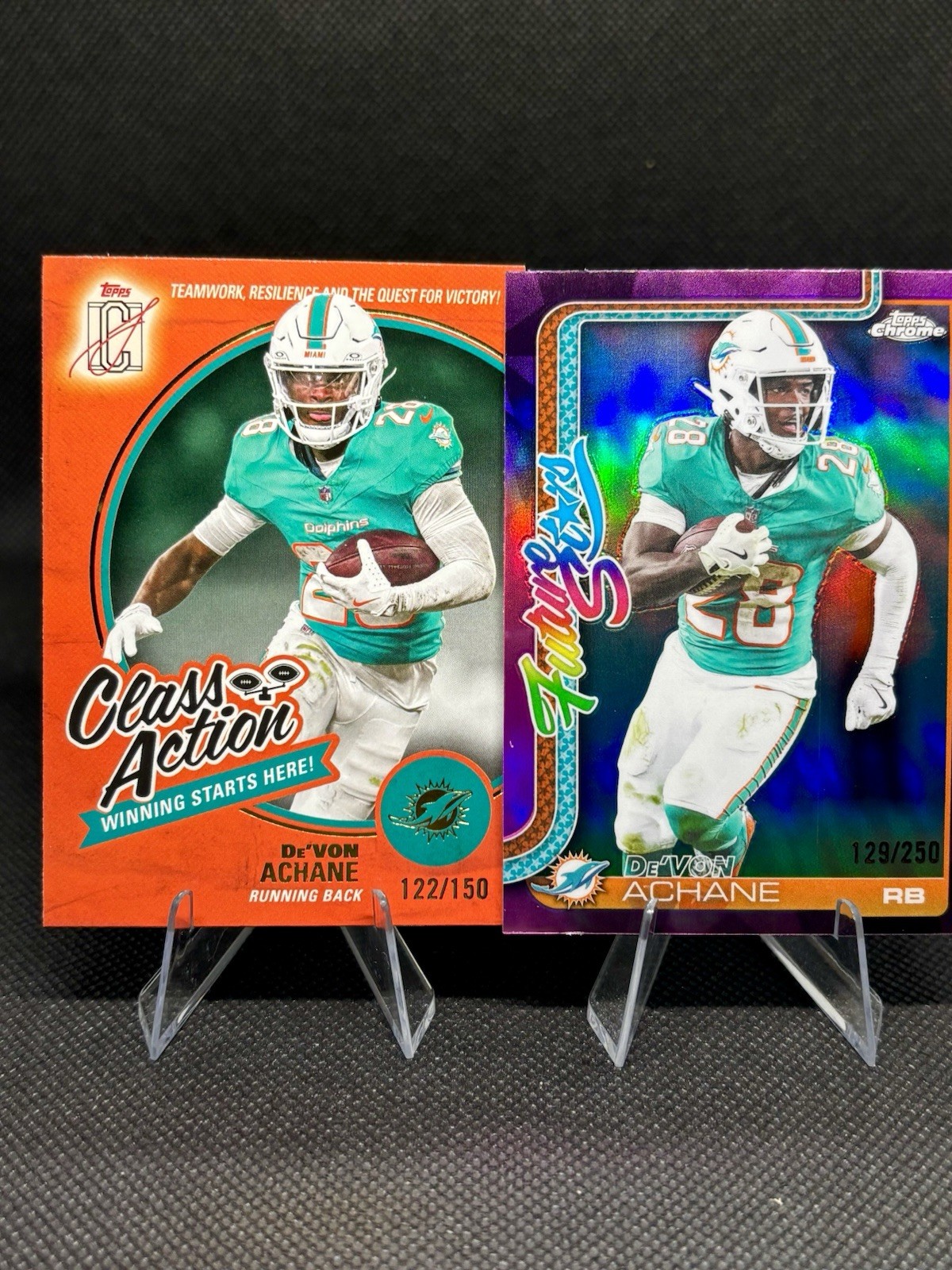 2025 Topps Chrome/Signature Class Devon Achane /150-250