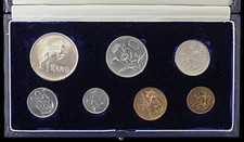 1967 SOUTH AFRICA PROOF SET - .3858 oz. SILVER