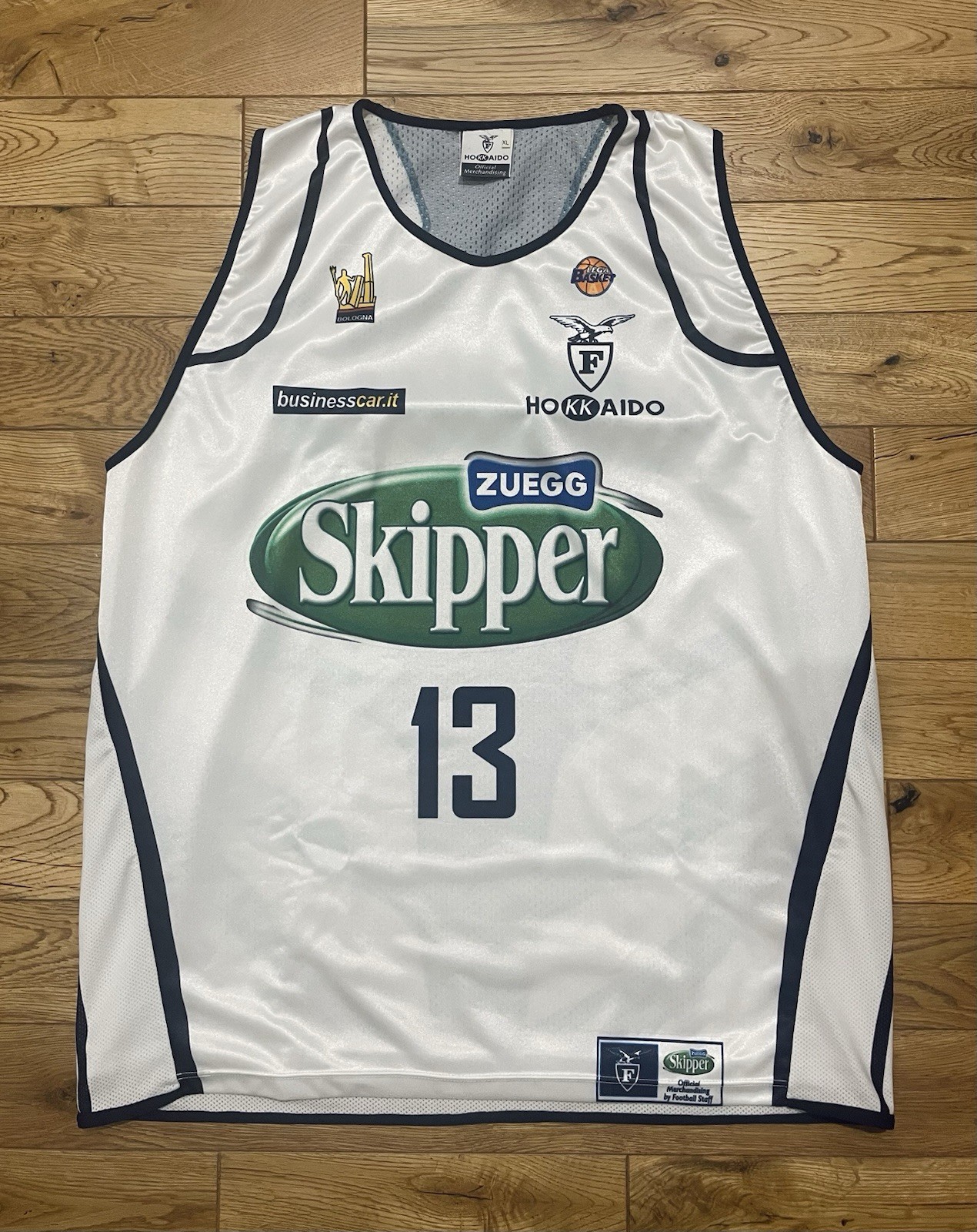 Canotta Basket Fortitudo Bologna Skipper Climamio Vujanic Basile Pozzecco Italia