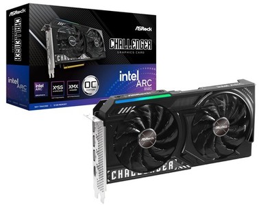 ASRock Intel ARC B580 Challenger 12GB OC GDDR6 Graphics Card B580 CL 12GO