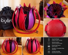 Bylin Tulip Drawstring Handbag Purse Dutch De...
