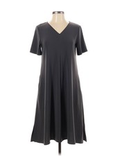 Uniqlo Women Gray Casual Dress XS
