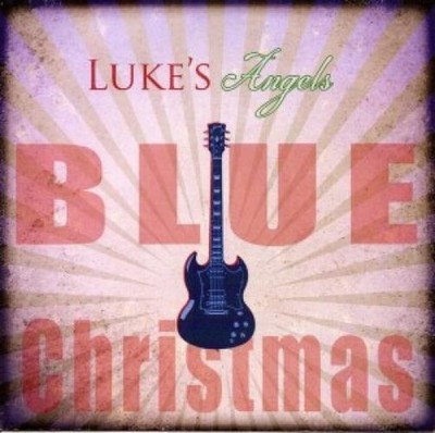 Luke's Angels, David Beckey - Blue Christmas / Away in a Manger (7'') (Very Good