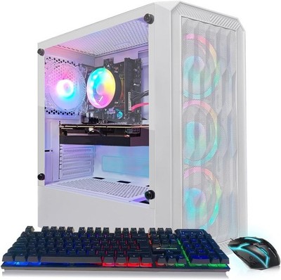 STGAubron Gaming PC Desktop, Radeon RX 580 8G GDDR5, Intel i5-9400F / 16G DDR4