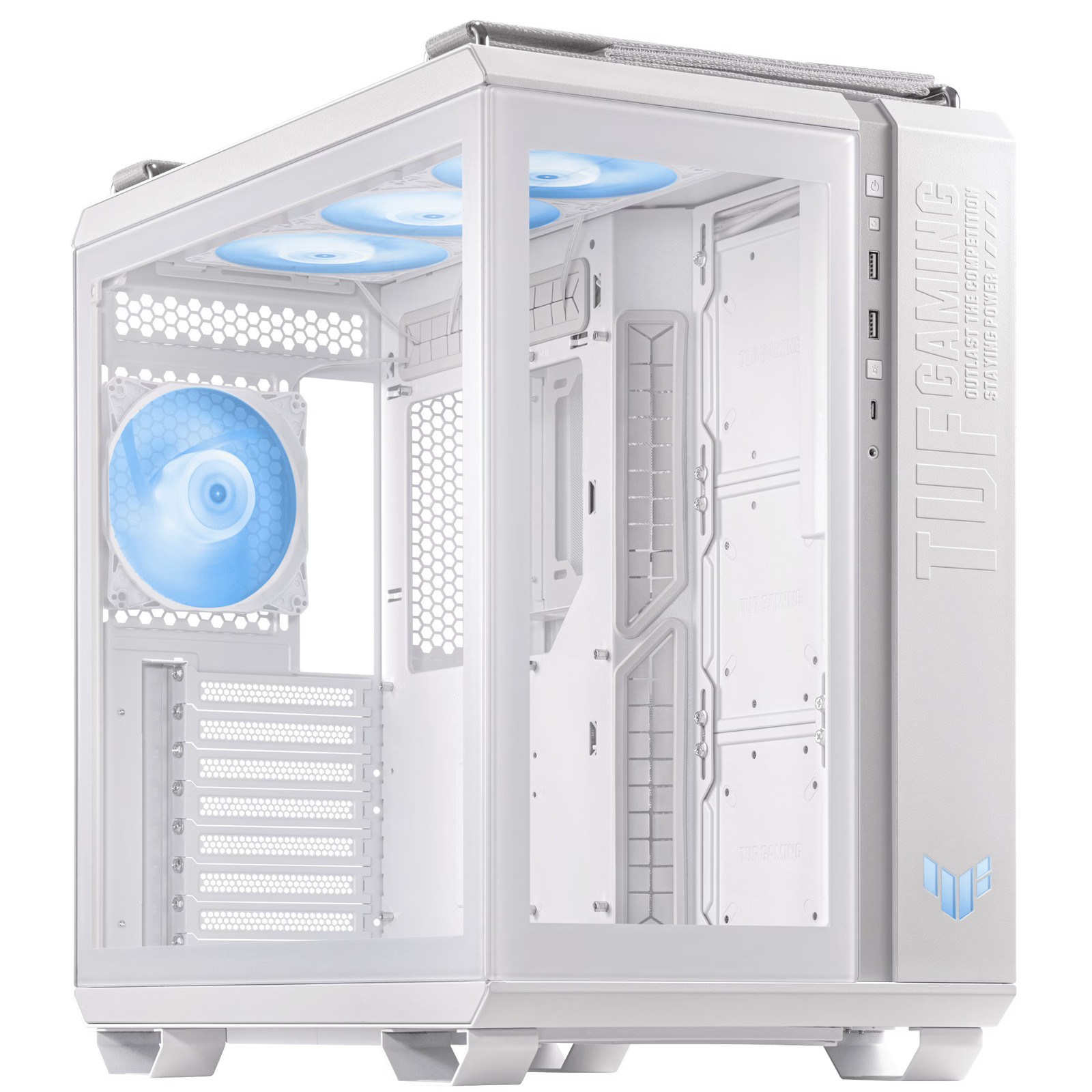 ASUS TUF Gaming GT502 Plus Wei ATX Midi-Tower - Glasfenster 27090₽