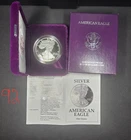 1992 S American Proof Silver Eagle - With Box & CoA