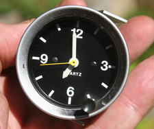 76 1976 Vdo Quartz Vintage 12v Clock Gauge