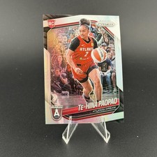 2025 Panini Prizm WNBA #61 Te-Hina Paopao Silver Prizms Atlanta Dream (RC)