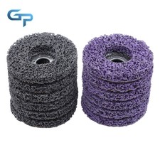 12 Pack 4-1/2 Inch x 7/8 Inch Angle Grinder Discs Set - 6 Purple and 6 Black