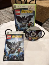 LEGO Batman: The Videogame (Microsoft Xbox 360, 2008) CIB! W/ Manual! MINT Disc!