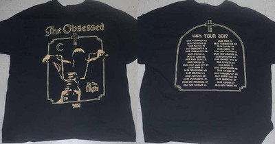 USA Tour 2017 The Obsessed Band Shirt Black Unisex S-5XL