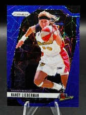 2024 Panini Prizm WNBA #139 - Nancy Lieberman (Blue Velocity) Phoenix Mercury