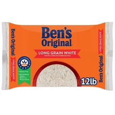 Ben's Original Enriched Long Grain White Parboiled Rice 12 lbs. Great Price